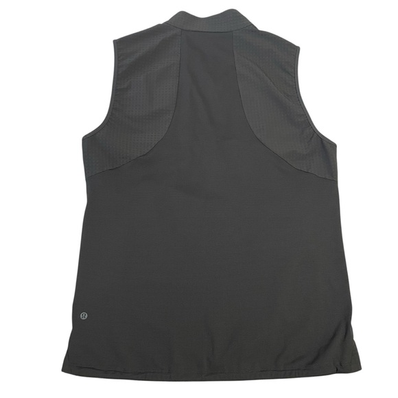Lululemon Cold Terrain Fleece Vest Mens Large Gray Gorpcore Performance Training - Picture 7 of 15